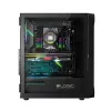 LOGIC CONCEPT Portos ARGB ATX mid-tower behuizing, zwart