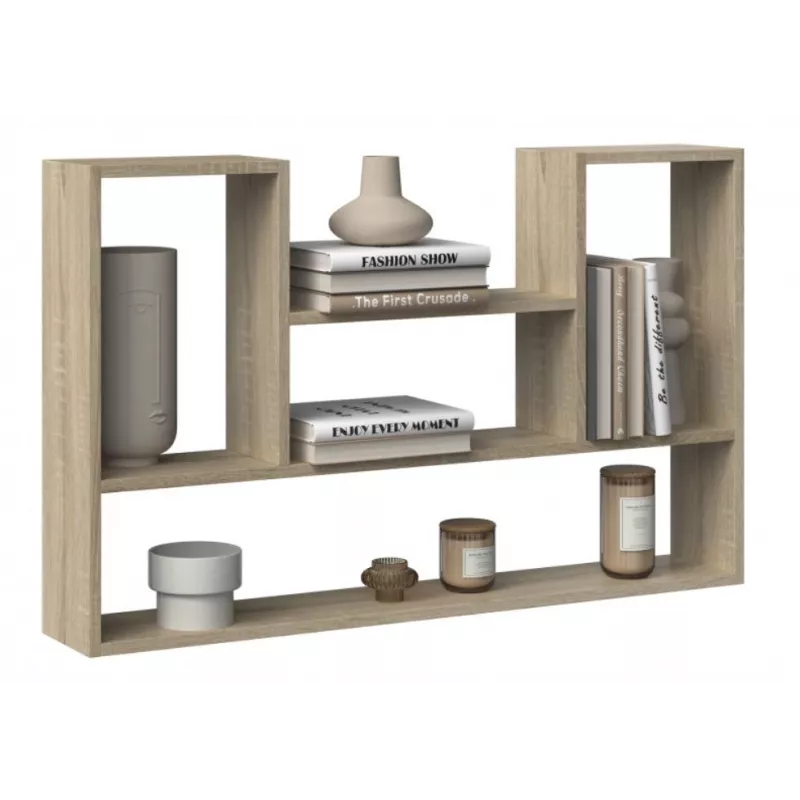 BILBAO 4P Hangplank 100x16x60 cm Sonoma-eiken