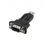 LogiLink AU0002F RS-232 USB 2.0 adapter stekker zwart