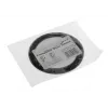 DEMCiflex stoffilter 80mm, rond - zwart/zwart