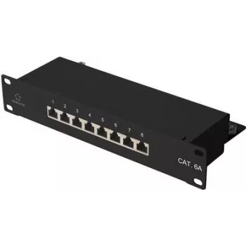 RF-4870828 8 poort netwerk-patchpaneel CAT 6a (RF-4870828)