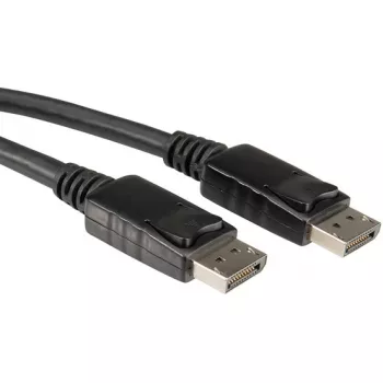 VALUE DisplayPort-kabel DP-DP LSOH M/M, zwart, 7,5 m