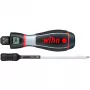 Handmatige multibit-draaimomentschroevendraaier Wiha 36888 — breedte 40 mm, lengte 134 mm, gewicht 373 g