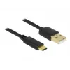 USB-kabel DeLOCK 85209 USB 2.0 3 m USB-A USB-C zwart