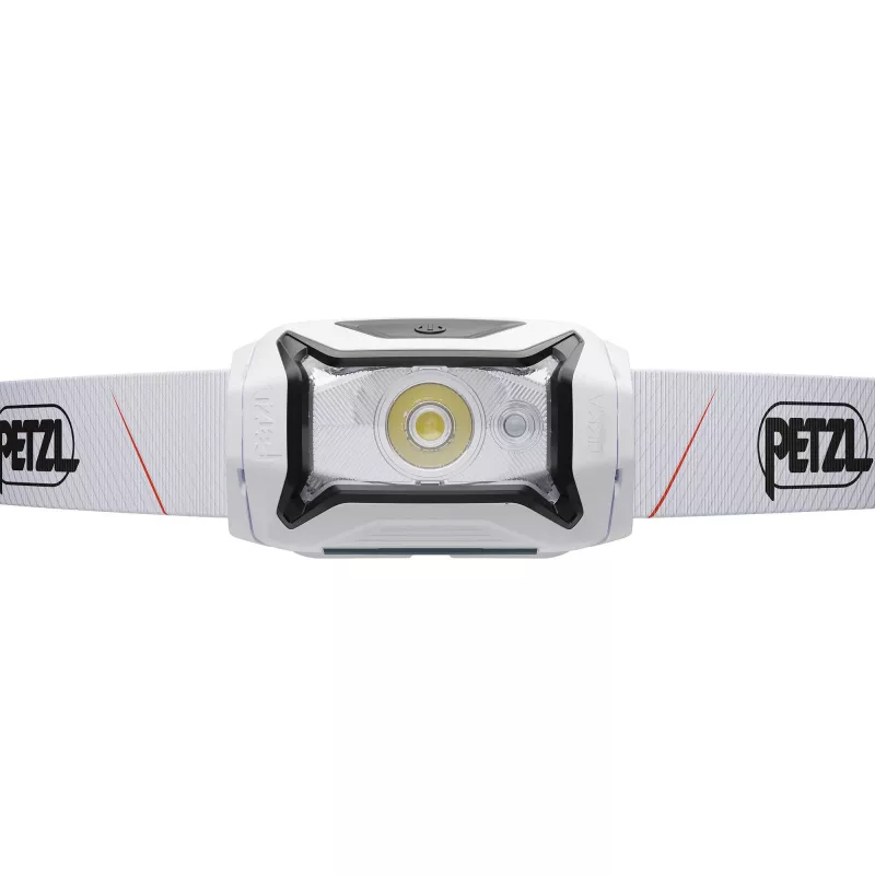 Hoofdlamp Petzl TIKKA CORE 450 lm wit — oplaadbare hoofdlamp, compacte handsfree verlichting