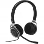 Bedrade dual-business-headset Plusonic 15.2P met USB- en 3,5-mm-aansluitingen, model 6208-15.2P