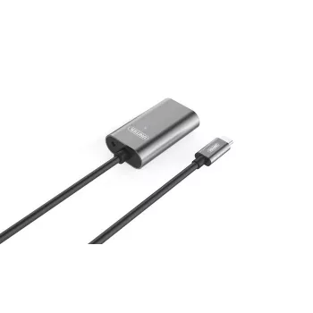 USB-kabel UNITEK U305A 5 m USB 3.2 Gen 1 USB C grijs