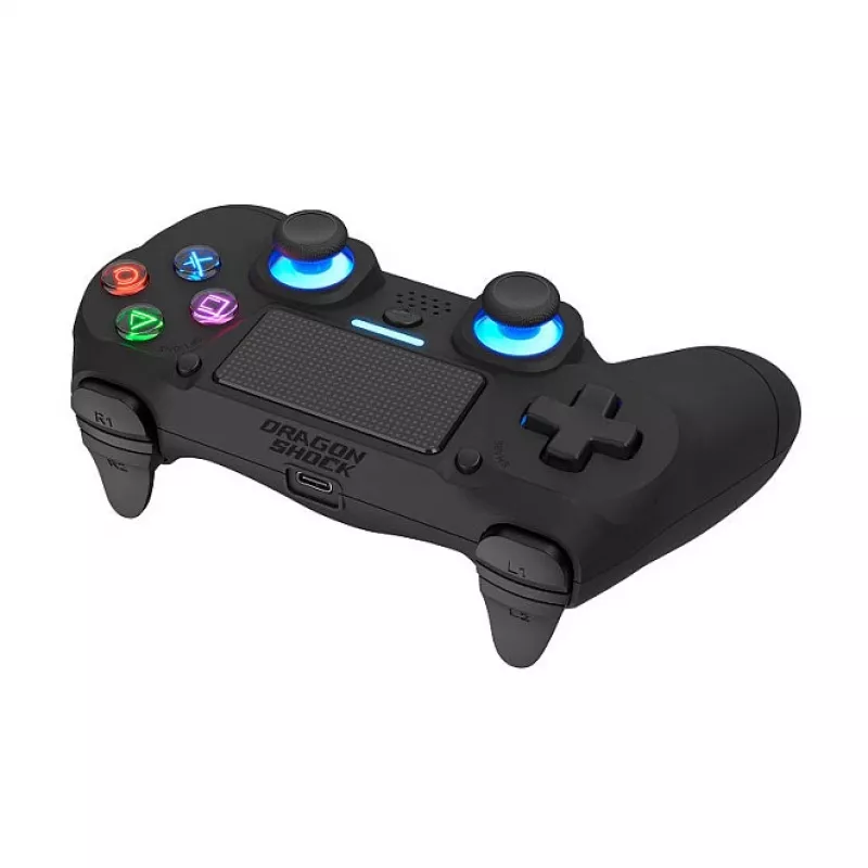 Dragonshock controller Mizar+ draadloos zwart PS4/PC