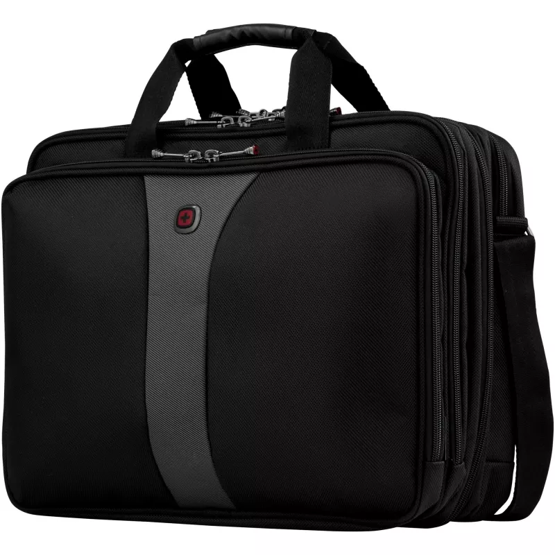 Wenger/SwissGear Legacy 17 notebooktas 43,2 cm (17) aktetas zwart, grijs