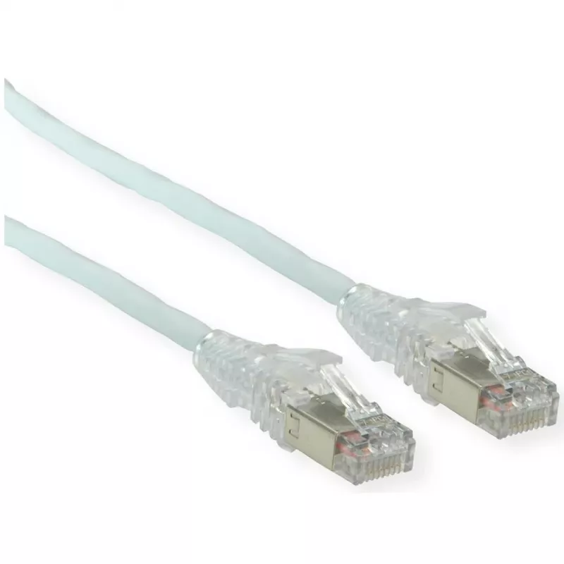 Datwyler - patchkabel - RJ-45 (M) naar RJ-45 (M) - 2 m - SFTP, PiMF - CAT 6 - halogeenvrij - grijs (21.05.0520)
