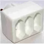 Stopcontactdoos Type-C e+p EA 3 wit