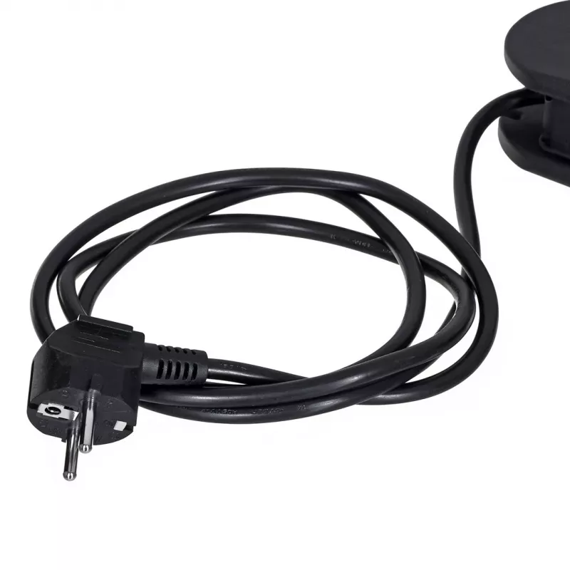 Power extension MACLEAN MCE11 — 8 AC stopcontacten, 1.5 m kabel, indoor, zwart, met aan/uit-schakelaar