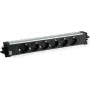 Bachmann STEP ALU 906.18804 stekkerdoos, 6x CEE 7/3 contactdozen, GST18