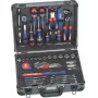 Gereedschapskoffer KWB 370740 met 51 delen — draagbare organizer voor handgereedschap en accessoires