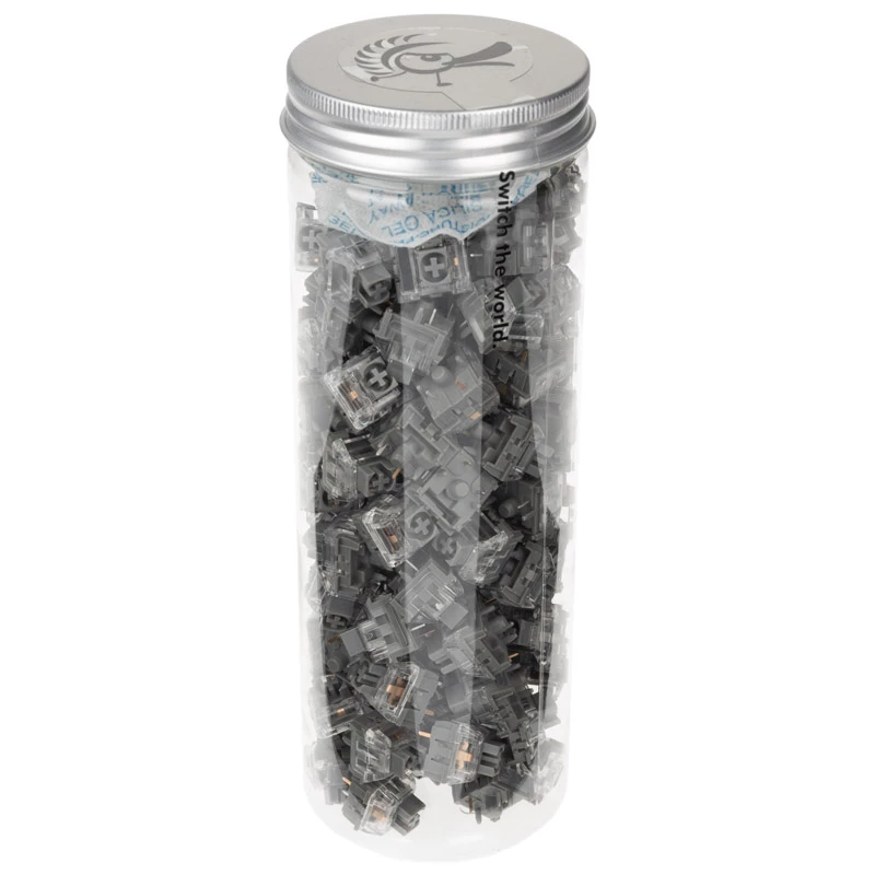 Ducky Kailh Midnight Pro Switches, mechanisch, 5-Pin, lineair, MX-Stem, 45g - 110 stuks (DSK110-MPA2)