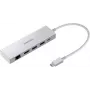 Samsung EE-P5400 USB-C multiport-adapter, zilver