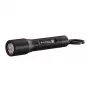 Ledlenser P3R zwarte zaklamp — oplaadbare compacte LED-sleutelhangerlamp