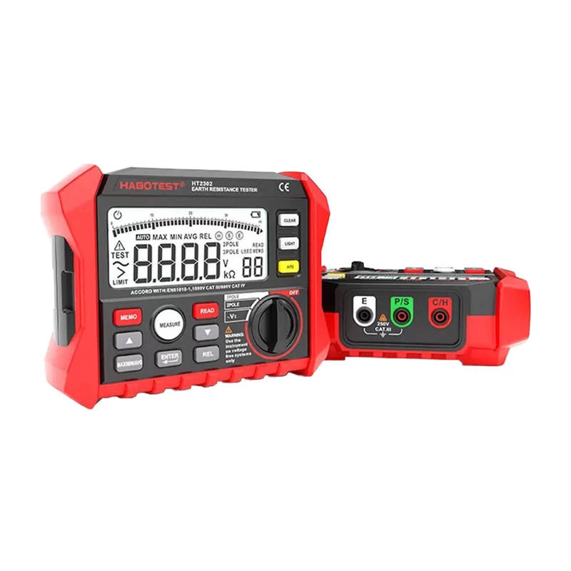 Habotest HT2302 digitale aardingsweerstandstester