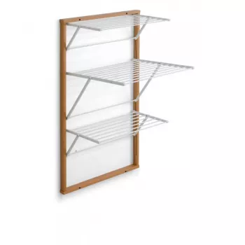 ARREDAMENTI KARIM wandmontage wasrek - 63 x 68 cm, bruin