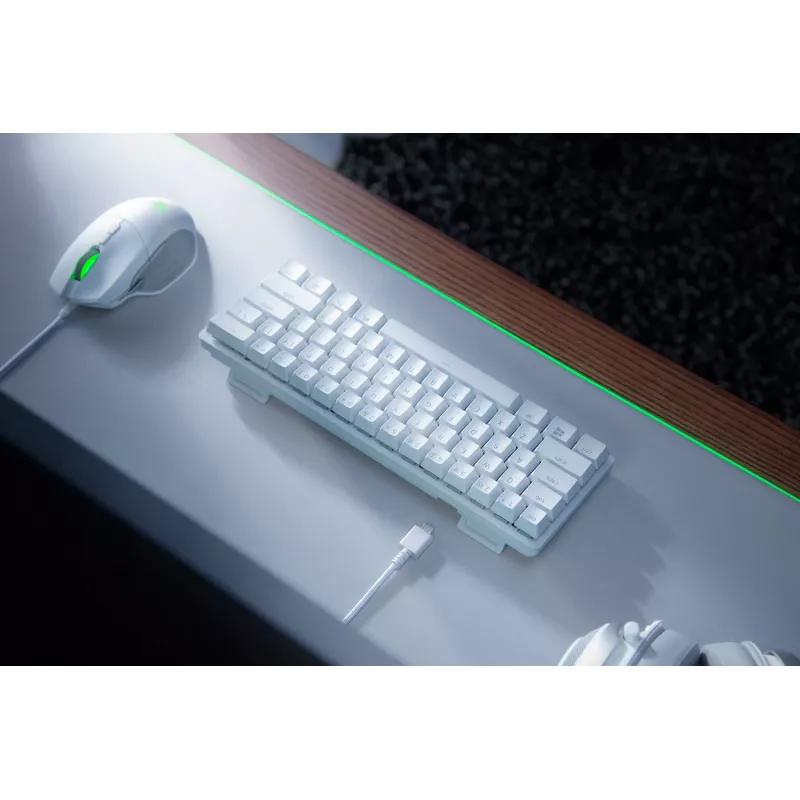 RAZER Huntsman Mini - Mercury Edition - Purple Switch - US-Layout Toetsenbord