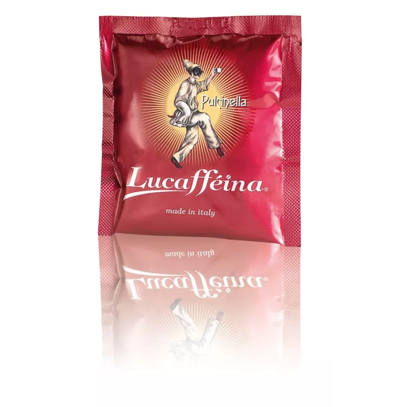Lucaffe Pulcinella 44 mm ESE koffiepads, 150 stuks