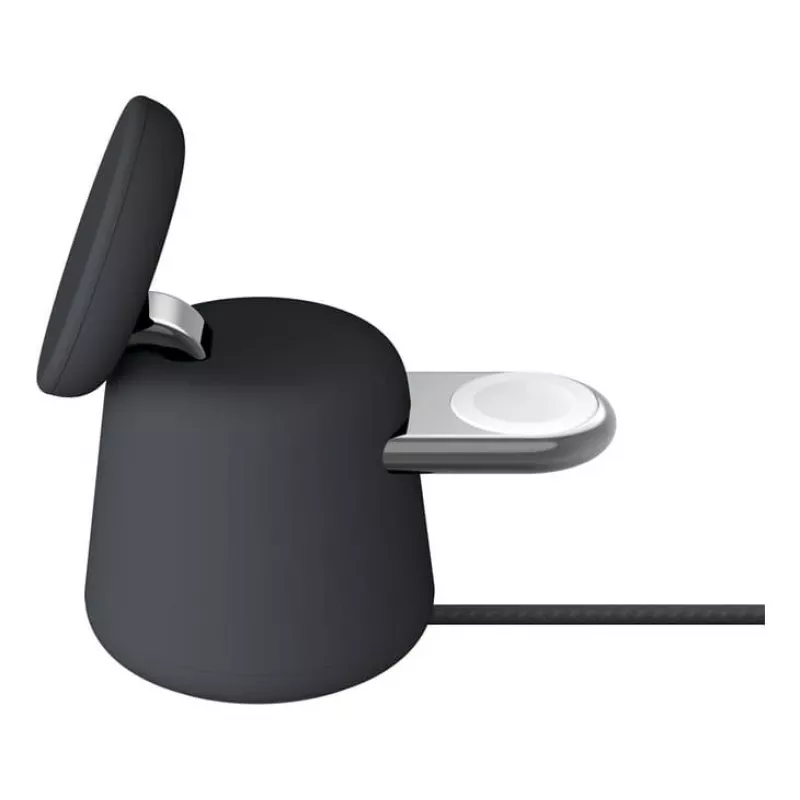 Draadloze oplader Belkin WIZ027VFH36 2‑in‑1 magnetisch Qi2 15W voor iPhone en Apple Watch