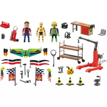 70834 Air Stuntshow servicestation, constructiespeelgoed