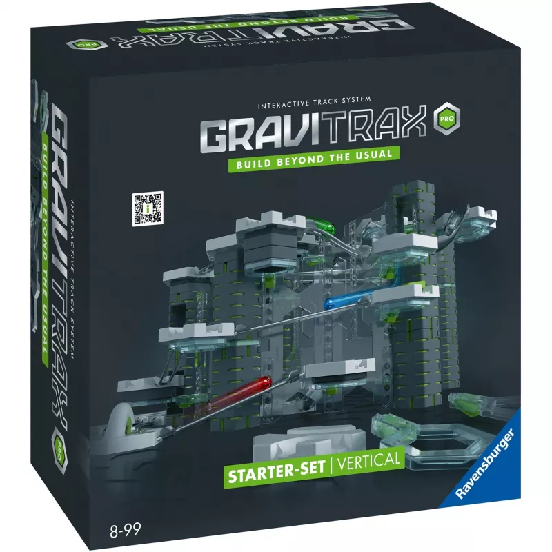 Speelgoed knikkerbaan Ravensburger GraviTrax PRO Starter-Set Vertical vanaf 8 jaar