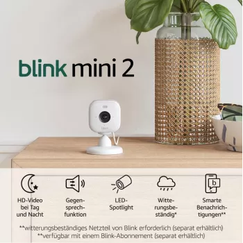 IP-bewakingscamera Amazon Blink Mini 2 1080p