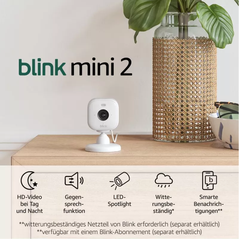 IP-bewakingscamera Amazon Blink Mini 2 1080p