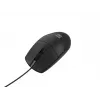 Bekabelde bureaumuis NATEC Ruff Plus USB Type-A, rechtshandig, 1200 DPI, 3 knoppen, zwart