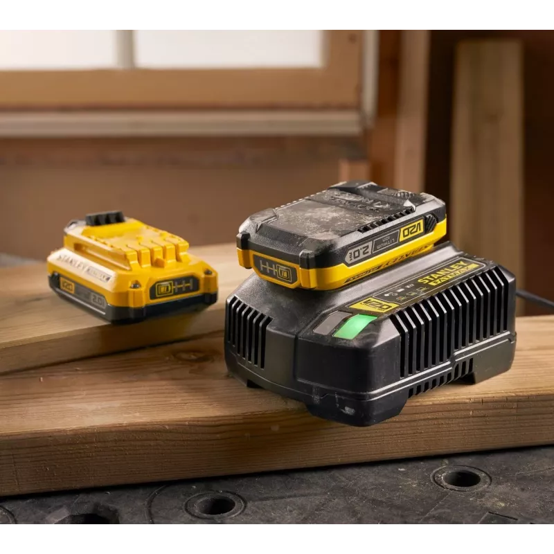 STANLEY SFMCD700D2A-QW 20V boorschroevendraaier
