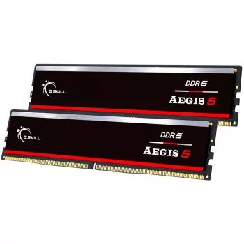 DIMM 32 GB DDR5-5200 (2x 16 GB) dual-kit, werkgeheugen zwart, F5-5200J4040A16GX2-IS, Aegis 5, INTEL XMP, AMD EXPO