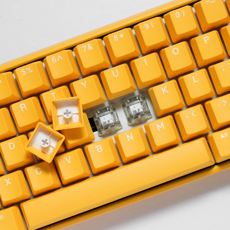 Ducky One 3 Yellow gaming-toetsenbord RGB LED MX-Clear US