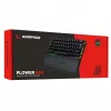 Mechanisch toetsenbord RAMPAGE PLOWER K60 met blue-switches en RGB-achtergrondverlichting