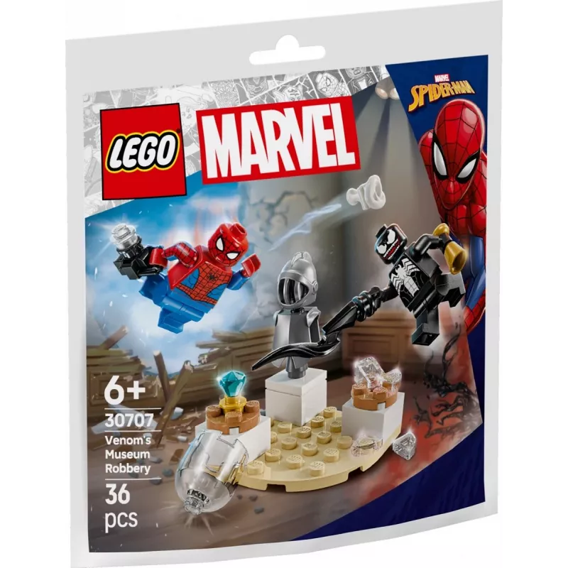 Constructiespeelgoed LEGO Venoms museumroof polybag-set 30707 – Marvel Super Heroes, kleine verzamelset