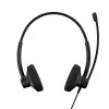 Headset EPOS IMPACT 100 UC stereo USB-C+A bekabeld lichtgewicht comfortabel