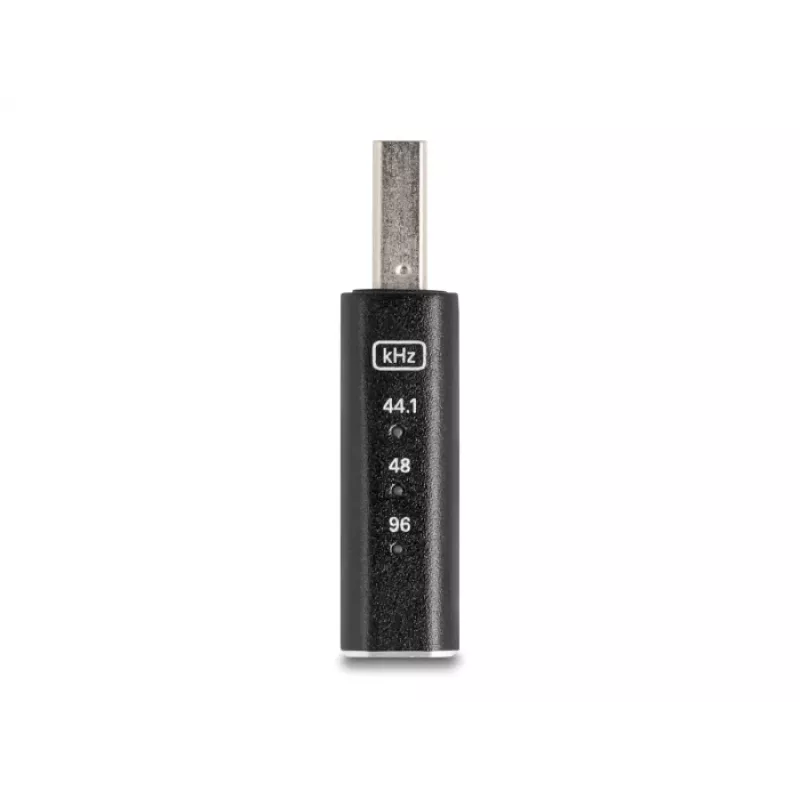 DeLOCK kabeladapter USB 2.0 Type-A 3,5 mm 4-polig zwart 68001