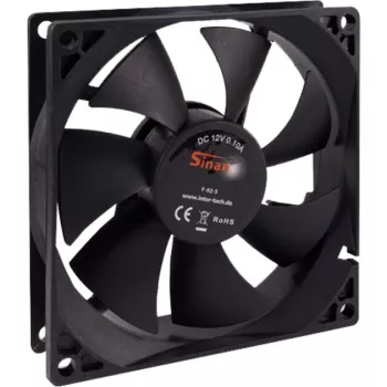 Behuizingsventilator Inter-Tech 88885180 universeel koelsysteem 9,2 cm