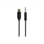 CableXpert USB-C naar 3,5-mm jack adapterkabel 1,5 m M/M (zwart)