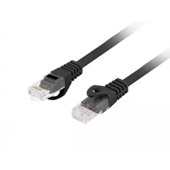 LANBERG patchkabel Cat.6 UTP LSZH CU 1,5 m zwart Fluke-getest