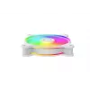 Cooler Master MasterFan MF120 Halo2 White Edition MFL-B2DW-21NP2-R2 120 mm ARGB-behuizingventilator, 27 dB, 51,88 CFM, wit