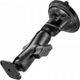 RAM Mounts Twist-Lock platte zuignap dubbele kogelhouder zwart RAP-B-166-2U