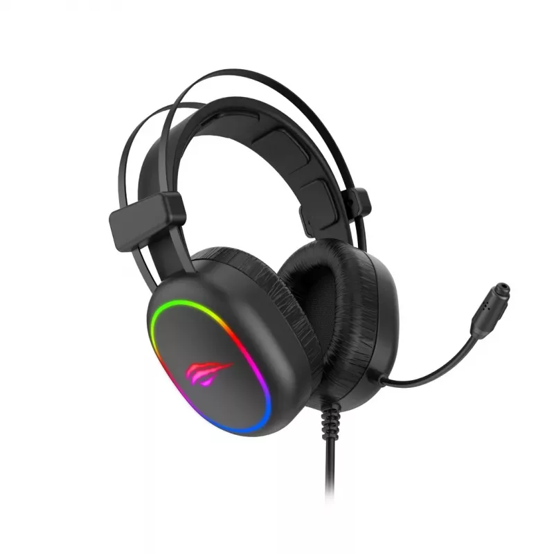 Havit GAMING HEADPHONE RGB zwart 2016D headset bedrade hoofdband-headset