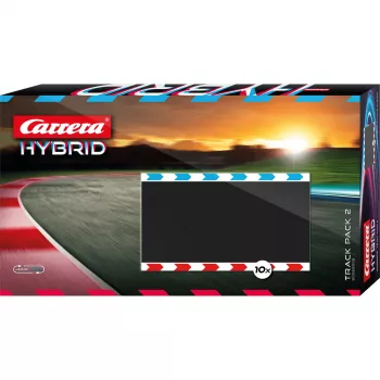 Slotcar-baanuitbreidingsset CARRERA Hybrid Track Pack 2 uitbreiding / autoset