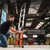 Telescoopladder Batavia B.V. Giraffe AIR 3,81 m, compacte uitschuifbare aluminium ladder