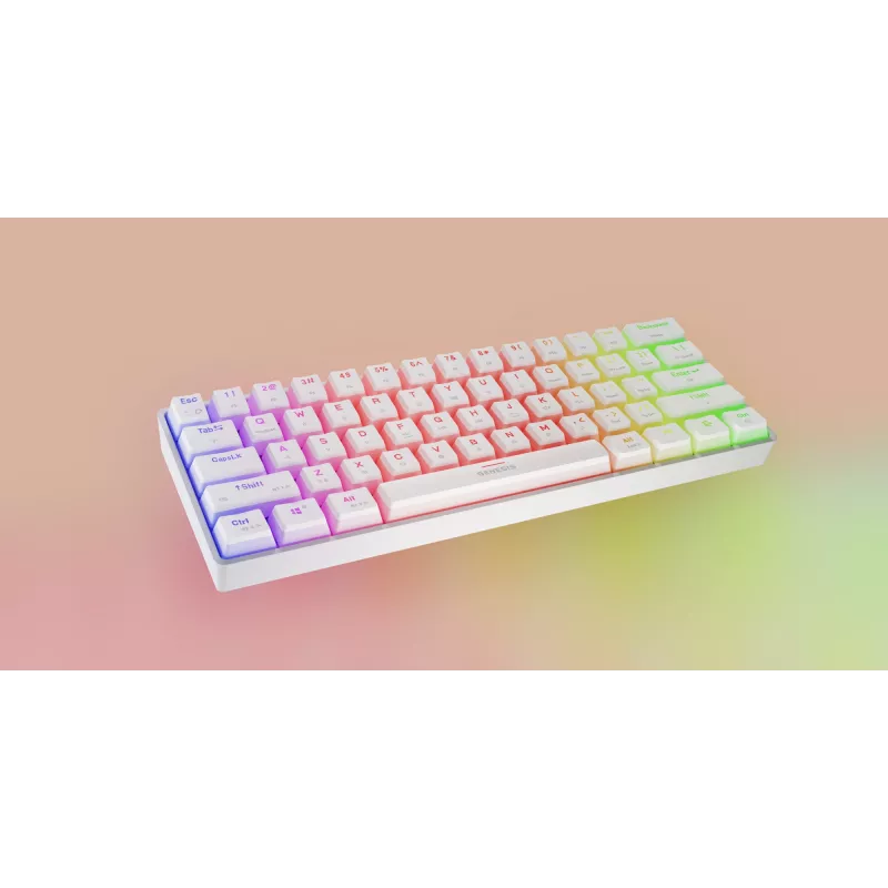 Gaming-toetsenbord Genesis THOR 660 G2 — draadloos (2,4 GHz, Bluetooth) en bekabelde USB-modus