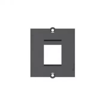 Keystone-stopcontact Bachmann 1 x keystone zwart 917.001