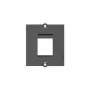 Keystone-stopcontact Bachmann 1 x keystone zwart 917.001