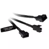 RGB-splitterkabel Alphacool 18679 zwart kunststof 150mm